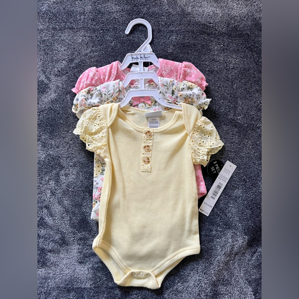Baby Girl Summer Onsies 6-9M